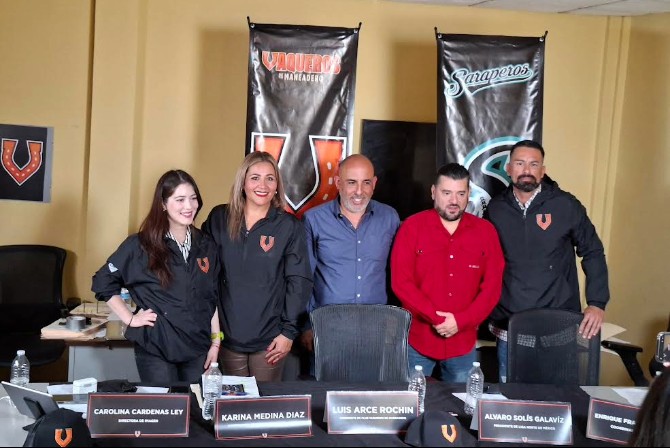 Rueda de prensa: Presentación oficial de nuestra llegada a la Liga Norte de México